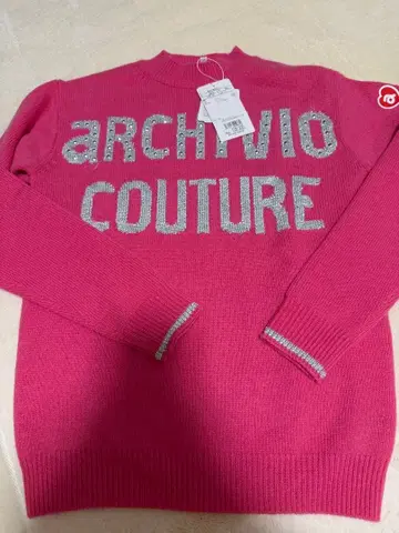 아르키비오 핑크 스웨터 36 미사용 새상품