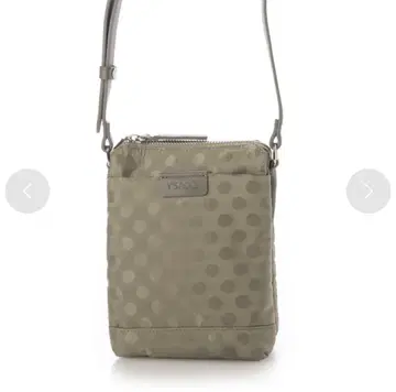 Y'SACCS 이자크 도트 자카드 미니 미니백 그레이지