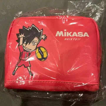 MIKASA x 하이큐!! 쿠로오 테츠로 파우치 네코마 고교, 소품함 백