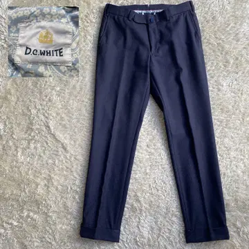 dcwhite 플란넬 울 슬랙스 트라우저 44 리졸트