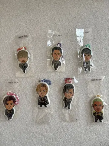 3 J Soul Brothers 멤버 키링 세트