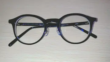 JINS 블랙 프레임 케이스 포함 도수 있음