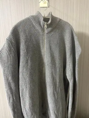 ZARA 그레이 니트 스웨터 L 사이즈