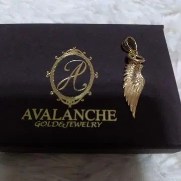 AVALANCHE 10K 천사의 날개 펜던트 탑 천사의 고리