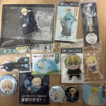 도쿄 리벤저스 마츠노 치후유 배지 아크릴 스탠드 묶음 판매