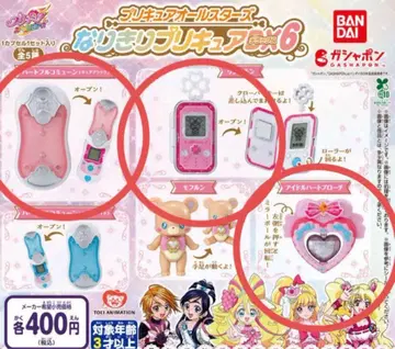 프리큐어 올스타즈 프리큐어 DX 6종 3개