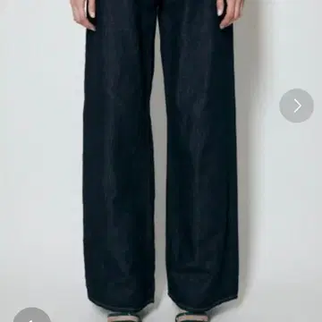 moussy COTTON LINEN WIDE STRAIGHT 25