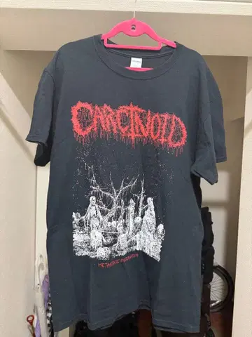 Carcinoid 데스메탈 T셔츠 L사이즈 블랙