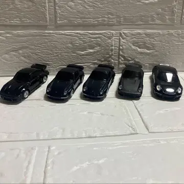 블랙 스포츠카 미니카 5대 세트