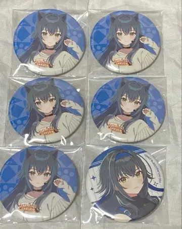 학원 아이돌 마스터 학마스 캔뱃지 테마리 6점