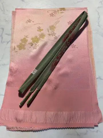 고급 평 오비 조임끈 고급 오비 장식 천 세트 80