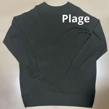 Plage 울 레이온 얇은 니트