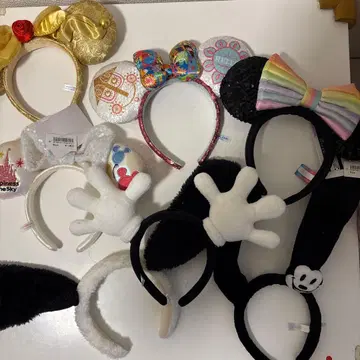 디즈니 머리띠 7개 세트