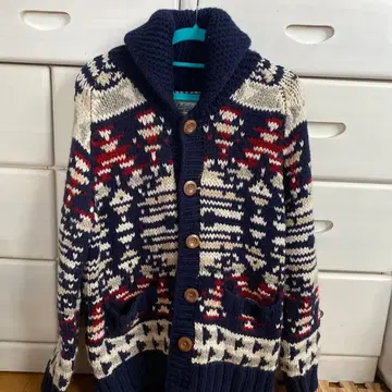 anti Ballistic 카우친 니트 가디건 아우터