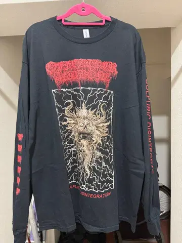 Of Feather And Bone 데스 메탈 롱 슬리브 티셔츠