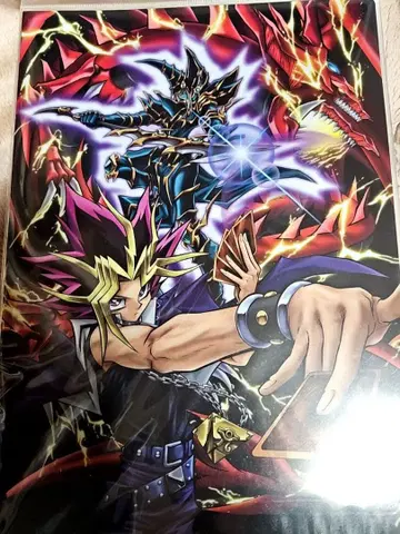 [ B ] 유희왕전 카가미 타카히로 달력 패턴 클리어 파일 5장 세트