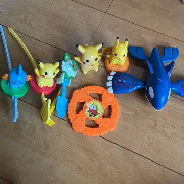 피카츄 시계 부품 외 포켓몬 피규어 토이 카드 세트