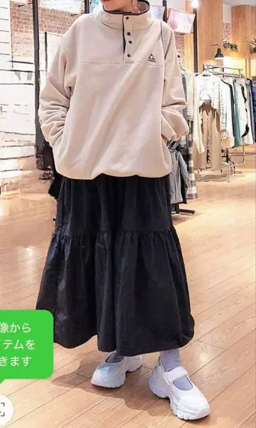 새상품 LOWRYS FARM GERRY 플리스