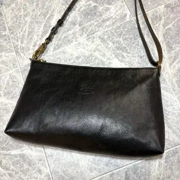 IL BISONTE 일비종떼 원숄더 백 블랙