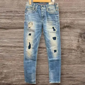 26Y3 새상품 Pepe Jeans 73 데님 29/34 데미지 가공