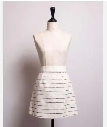 셰리에 펜슬 스트라이프 스커트 셰리에 팬츠 미니 스커트