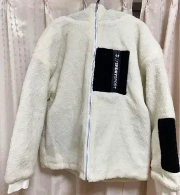 S-DRYSPORT 플리스 자켓 XL 화이트