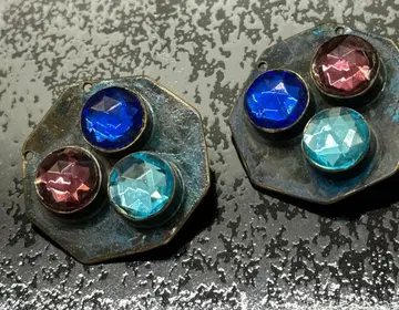 #목걸이와 귀찌 뱅글 세트