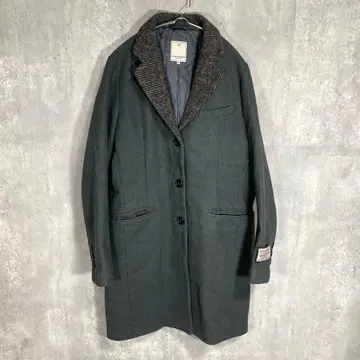 세븐 데이즈 선데이 (M) 체스터 코트 해리스 트위드 여성용 롱