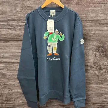 26Y3 SINACOVA 맨투맨 LL 네이비 택 포함 새상품