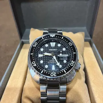SEIKO PROSPEX 자동 손목시계 블랙
