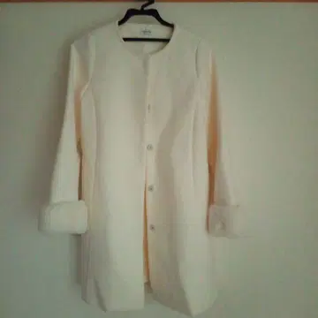 INGNI 아이보리 롱 코트