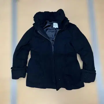 VIVA PRESTO 블랙 다운 자켓 38