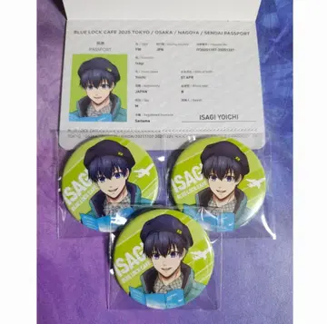 블루 록 special trip 이사기 요이치 여권풍 노트 캔뱃지