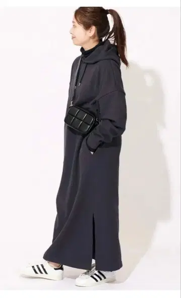 저널 스탠다드 롱 후드티 맨투맨 원피스 니트 원피스 팬츠