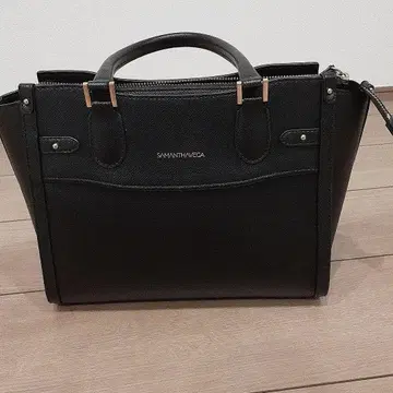 SAMANTHAVEGA 블랙 핸드백