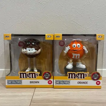 M&M's METALFIGS 브라운 오렌지 세트