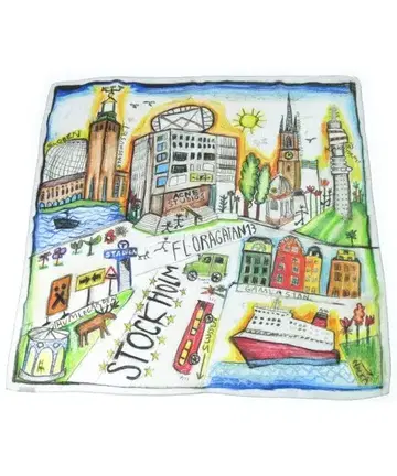 Acne Studios 반다나 스카프 여성용