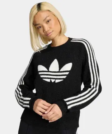 새상품 adidas 아디다스 오리지널스 니트 크루넥 맨투맨