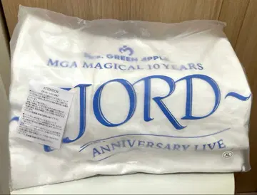 Mrs. GREEN APPLE FJORD 로고T셔츠 화이트 XL사이즈