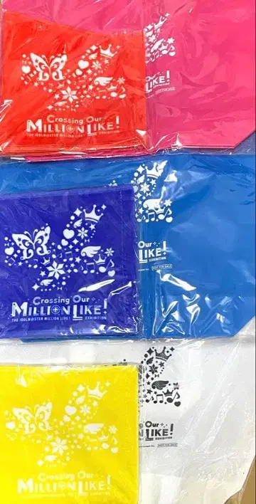 아이돌 마스터 밀리언 라이브 밀리언 라이크전 감사 타월 쇼핑백