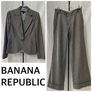 가을/겨울 BANANA REPUBLIC 수트 셋업 울 체크