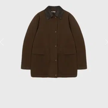 모노하 coated cotton work jacket 브라운 판매합니다 | 브랜드 중고