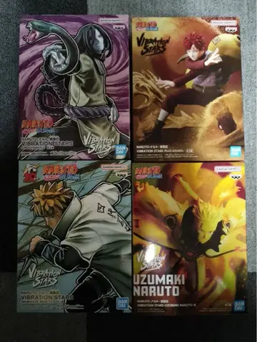 [ 미개봉 ] NARUTO VIBRATION STARS 피규어 4체 세트