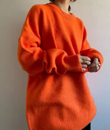 wee9s 오버 사이즈 루즈 니트