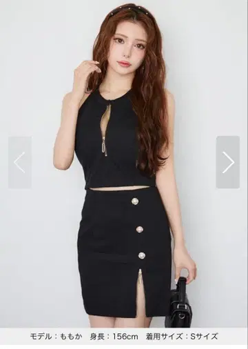 쥬얼스 드레스 사이즈 M 블랙