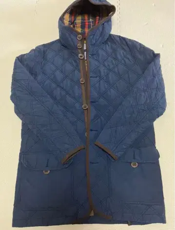 TOMMY HILFIGER 네이비 퀼팅 자켓