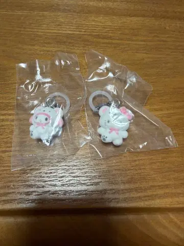 산리오 포근포근 스노우 표시 액세서리 헬로키티 마이멜로디