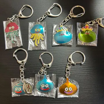 드래곤 퀘스트 클리어 컬러 키링 7종 세트