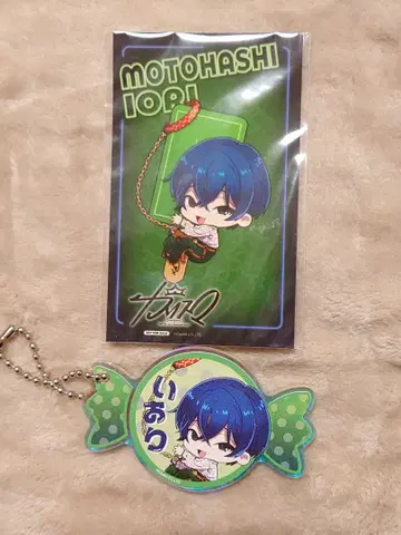 카리스마 모토하시 이오리 최애와 사탕 이름표 아크릴 키링 스티커