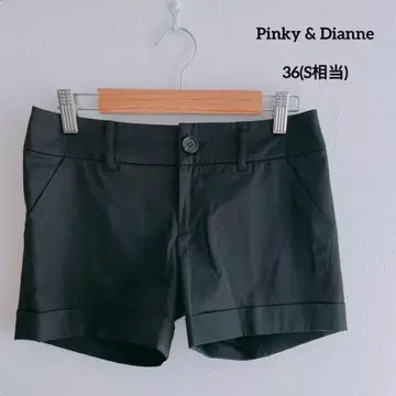 Pinky&Dianne 숏팬츠 36 블랙 하자품